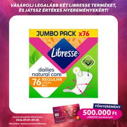 Libresse Natural Care Normal tisztasági betét