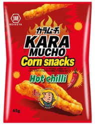 KARAMUCHO Kukorica chips csípős chili ízesítéssel