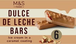 Marks & Spencer Karamell ízű jégkrémrudak