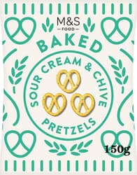 Marks & Spencer Perecek tejfölös, metélőhagymás ízesítéssel