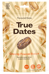 True Dates magnélküli ízesített datolya - Peanut Butter