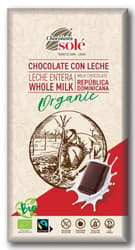 Chocolates Solé BIO tejcsokoládé