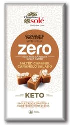 Chocolates Solé Tejcsokoládé sós karamell ízű, steviával édesítve