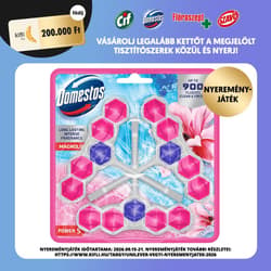 Domestos Power 5 Magnolia Toilet Refreshing Block 3 x 50 g
