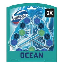 Domestos Blue Water Ocean WC illatosító blokk, 3x48g