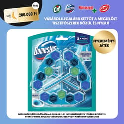Domestos Blue Water Ocean Toilet Refreshing Block 3 x 48 g