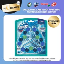 Domestos Blue Water Ocean WC illatosító blokk, 3x48g