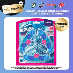 Domestos Blue Water Magnolia Toilet Refreshing Block 3 x 48 g