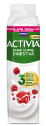 Danone Activia ital málna-gránátalma