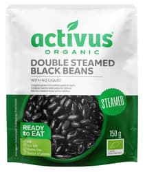 Activus Organic Steamed Black Beans