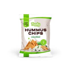 Foody Free Gluténmentes vegán hummus chips cukkinivel