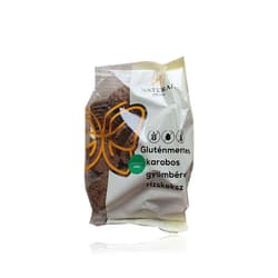 Natural Gluten-Free Carob Ginger Rice Biscuits