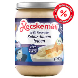Kecskeméti Bio Kekszes-banános tejbegríz, 6 hónapos kortól