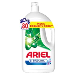 Ariel Folyékony Mosószer +Touch Of Lenor Spring Awakening 80 Mosáshoz, 3.6 l