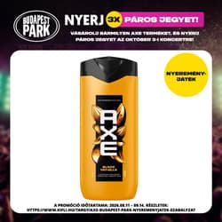 AXE Fine Fragrance Collection Black Vanilla tusfürdő, 400 ml