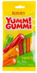 Yummi Gummi Twists töltött gumicukorka