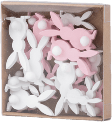 Decoration bunny, white