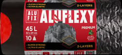 Alufix aluflexy szemeteszsák zárószalagos 45 liter