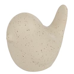 BUTLERS BIRDY kerámia madár 6,5cm bézs