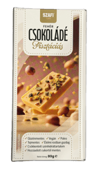 Szafi Life White Chocolate with Pistachios