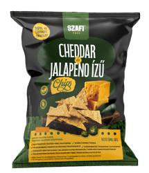 Szafi Free gluténmentes cheddar-jalapeno ízű chips