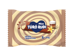 Mizo Cottage Cheese Bar Vanilla–Cappuccino Milk Chocolate MP 5×45 g