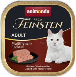 Animonda Feinsten Adult alutálkás nedveseledel felnőtt macskáknak, multihús-koktél