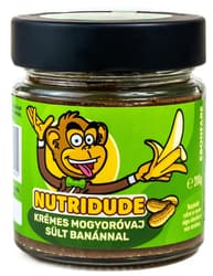 NutriDude Krémes mogyoróvaj sült banánnal
