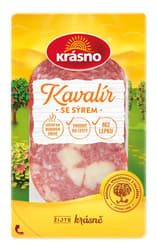 Krasno Gavallér sajttal, szeletelt