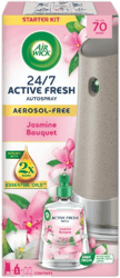 Air Wick Active Fresh Automata Légfrissítő spray készülék, Jázmin csokor illat, 228ml