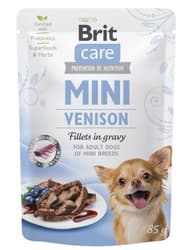 Brit Care Mini Pouch Venison fillets in gravy 85 g