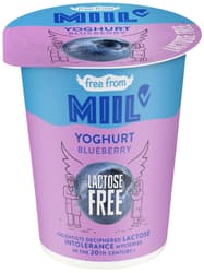 Miil yogurt lactose free blueberry