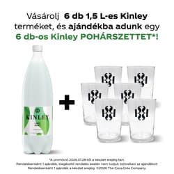 Kinley Lime Mint szénsavas üdítőital limelével