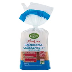 Ceres Sütő NewLine Szénhidrátcsökkentett Toast Kenyér
