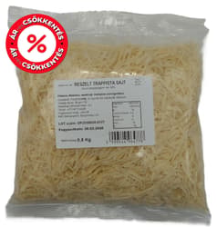 Reszelt trappista sajt