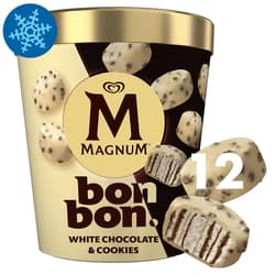 Magnum Bonbon Jégkrém Fehér Csokoládé & Keksz