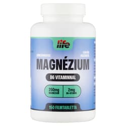 Life Mg+B6+D3 vitamin filmtabletta (150db) családi kiszerelés