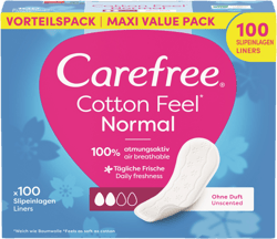 Carefree Cotton Feel Normal illatanyagmentes tisztasági betét