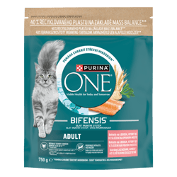 Purina One Lazacban gazdag száraz macskaeledel 750g