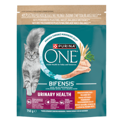 Purina One URINARY HEALTH Csirkében gazdag száraz macskaeledel 750g