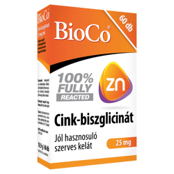 BioCo Cink-biszglicinát 25mg tabletta 60x