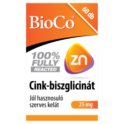 BioCo Cink-biszglicinát 25mg tabletta 60x