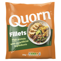 Quorn szeletek enyhén pikáns ízesítéssel