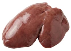 Fresh, chilled rabbit liver