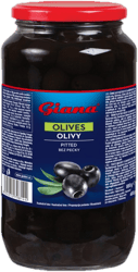 GIANA Spanish black olives pitted