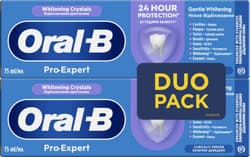Oral-B Pro-Expert Gentle Whitening Fogkrém, 2x75 ml