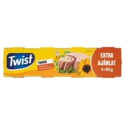 Twist tuna strain in vegetable oil