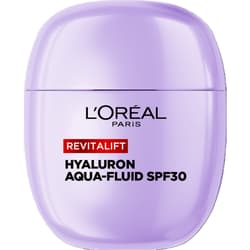 L'Oréal Paris Revitalift Filler SunPod Aqua Fluid hialuronsavval és SPF 30 fényvédővel, 40ml