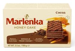 Marlenka cocoa honey cake