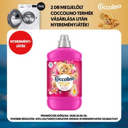 Coccolino Perfume&Care Tiare Flower&Red Fruits öblítő, 70 mosás, 1610 ml